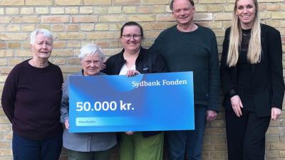 overrækkelse af midler fra Sydbank